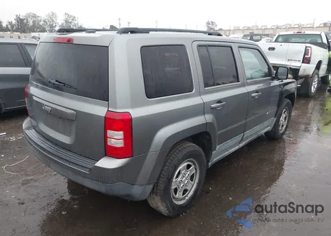 2011 Jeep Patriot Sport из США, поврежденный, VIN 1J4NT1GA2BD267101